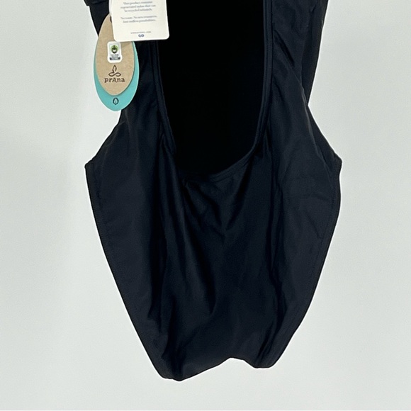 PRANA NWT MARINA ONE PIECE SWIMSUIT D/CUP BLACK 34D SMALL 32D EXTRA SMALL - Picture 9 of 12